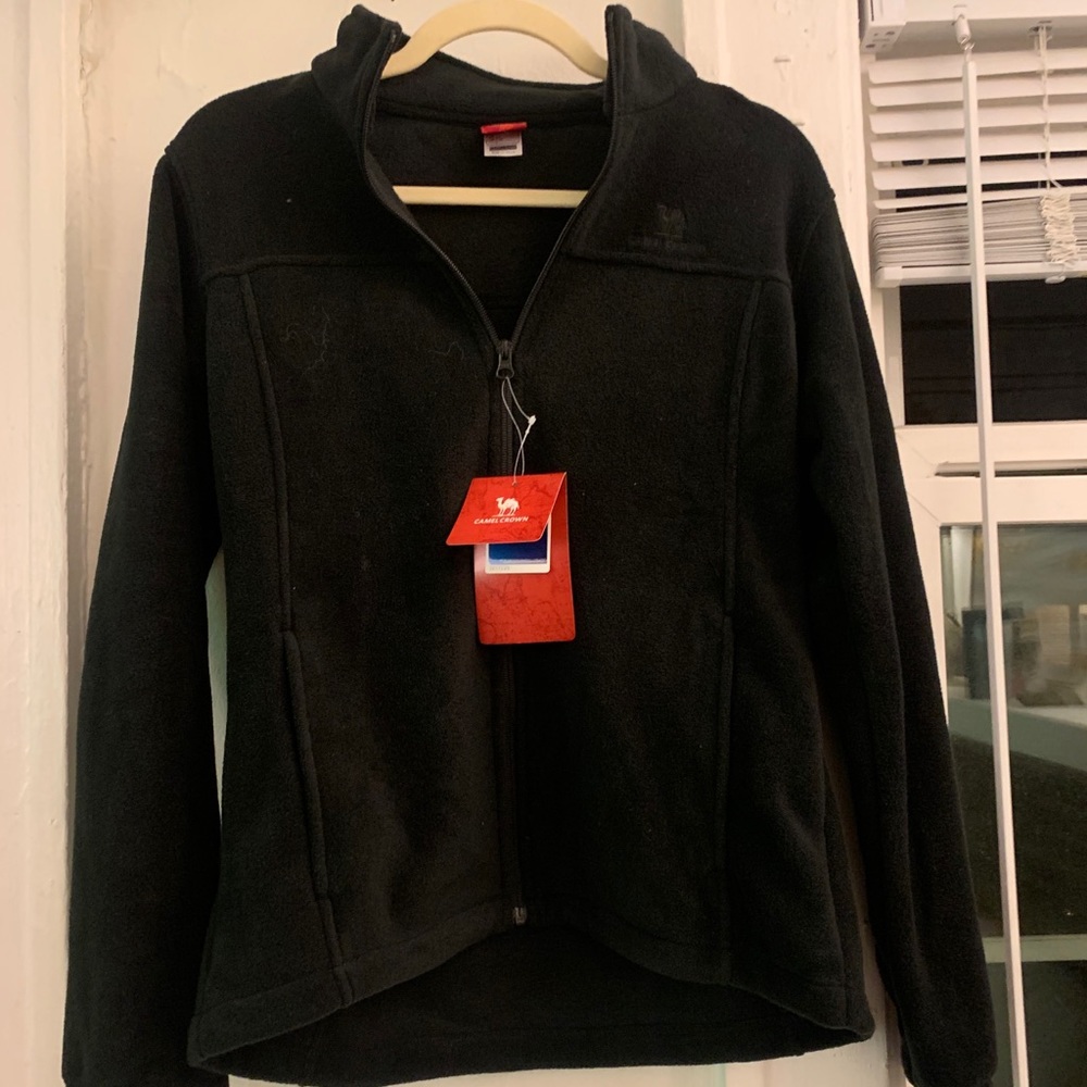Brand new nwts fleece back jacket